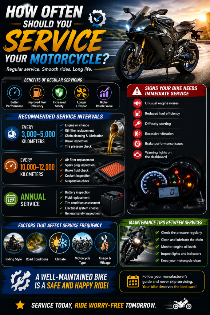 How Often Should You Service Your Motorcycle